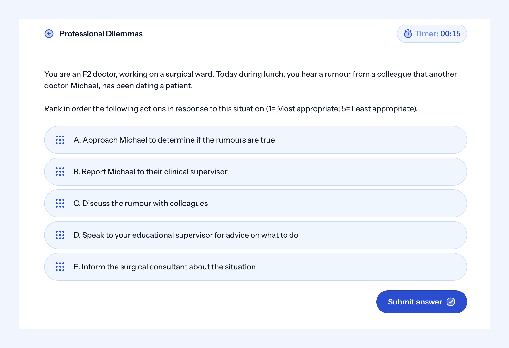 MSRA-Professional-Dilemmas-Question